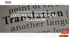 Desktop Screenshot of lektura.hr